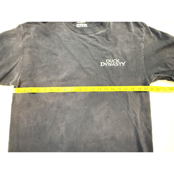 Duck Dynasty Shirt Mens Large Black 2012 TV Show A&E Club Red Licensed Fader - Picture 5 of 8